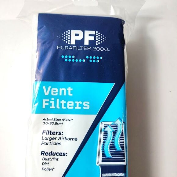 3-12 Packs of Purafilter 2000 Vent Filters 4'X12" New Sealed - Picture 3 of 6